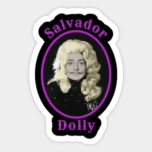 Salvador Dolly Sticker